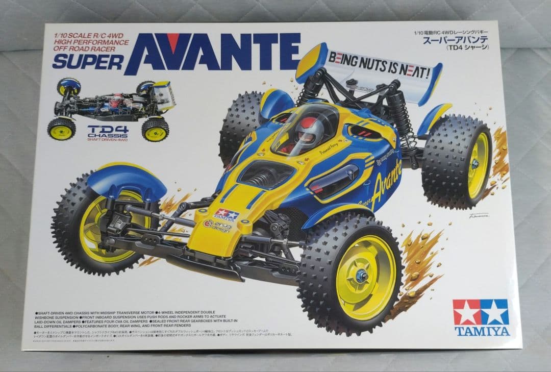 タミヤ SUPER AVANTE TD4 Amazon.com: TAMIYA 1/10 R/C Super Avante TD4 TAM58696 Cars Elec