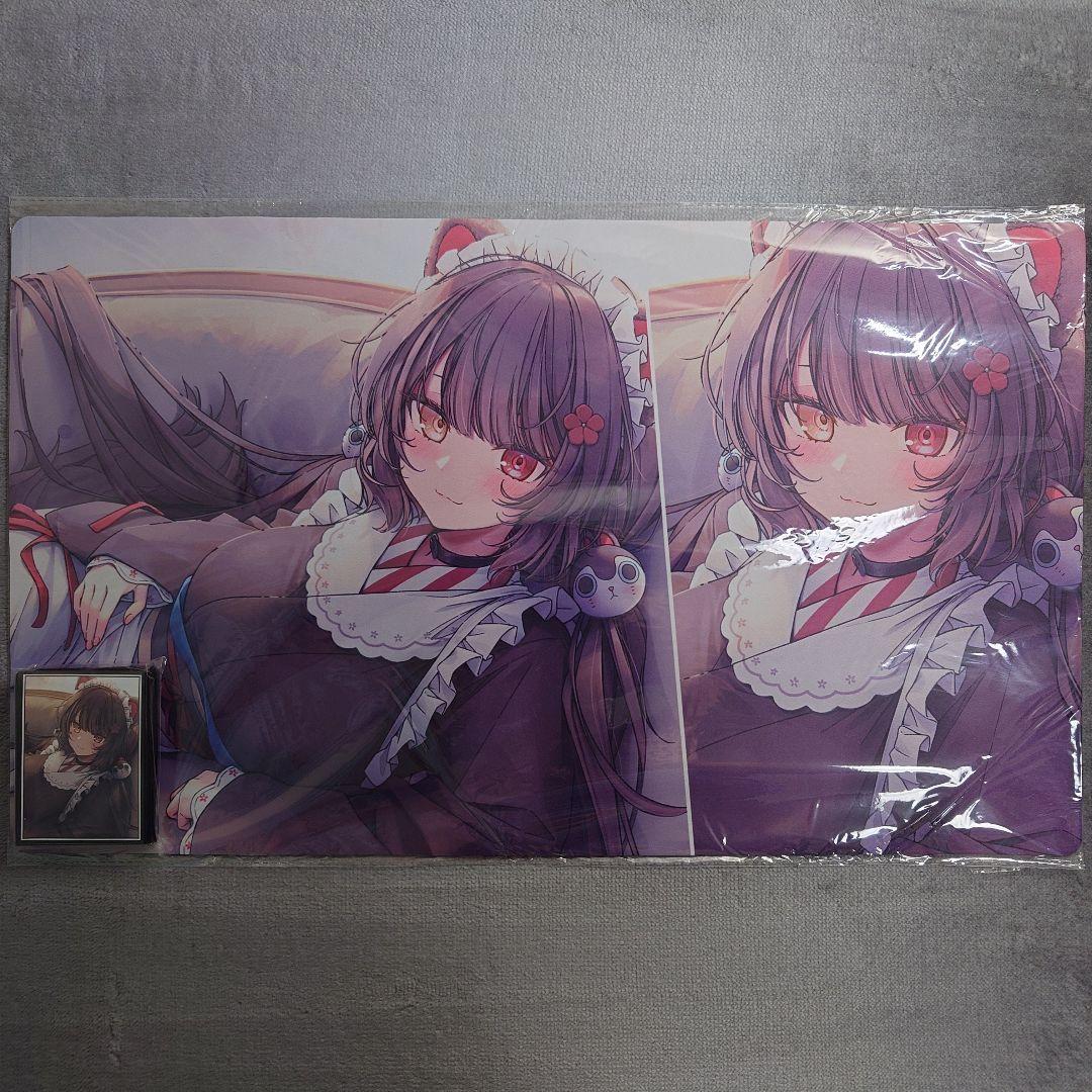 α1 にじさんじ ソファー&和装メイド 戌亥とこ スリーブ&プレイマット にじさんじ「戌亥とこ」スペシャルセット発売！ | 江戸文化13年創業