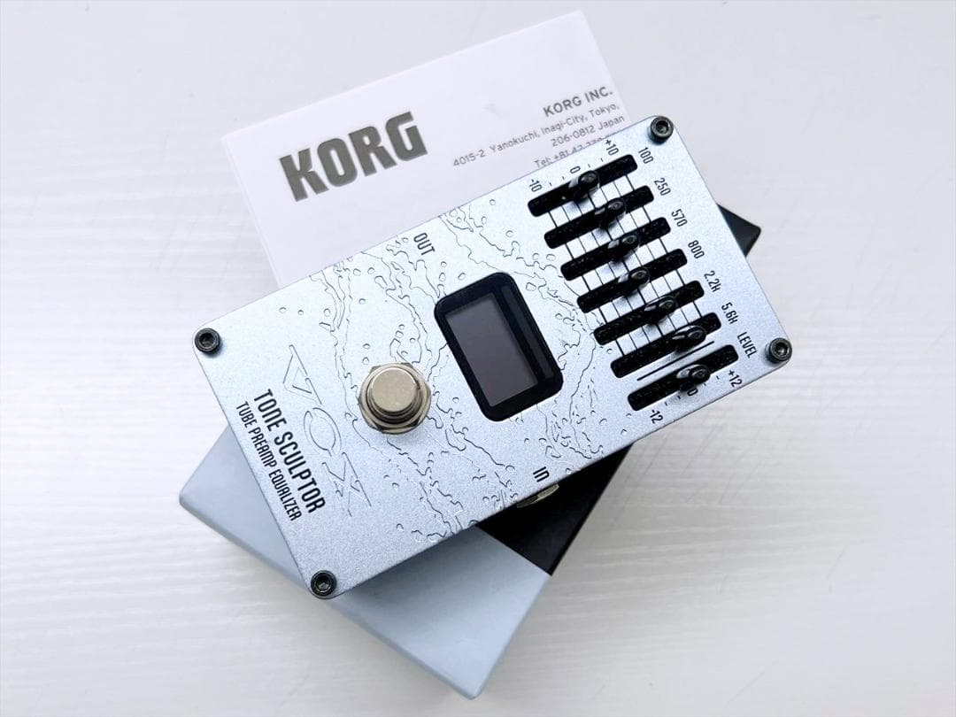 動作品　美品　VOX　VE-TS　TONE SCULPTOR　イコライザー VOX TONE SCULPTOR [VE-TS] （グラフィックイコライザー） ｜イケベ